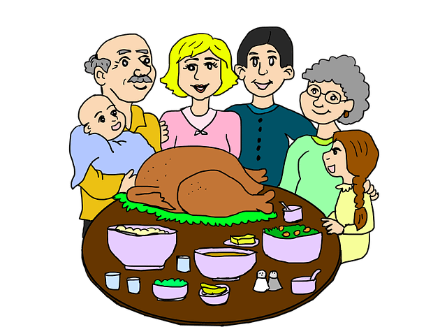 식상 Family Dinner Dinner Party Eating - LillyCantabile / 식신사주 Pixabay